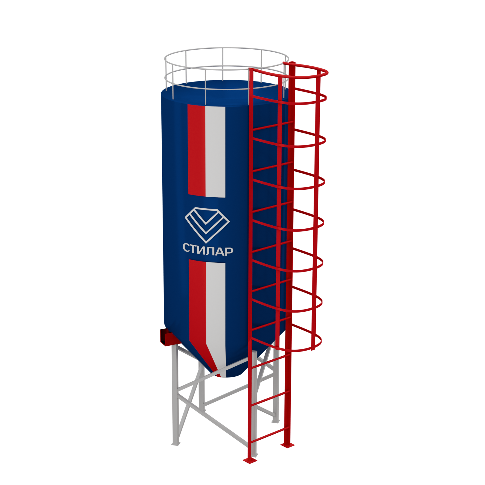 Цельносварный силос  60 м³ от производителя